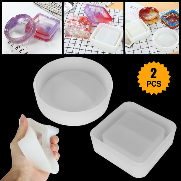 Silicone Ashtray Mold Resin Jewellery Making Mould Casting Epoxy DIY Craft Tool~